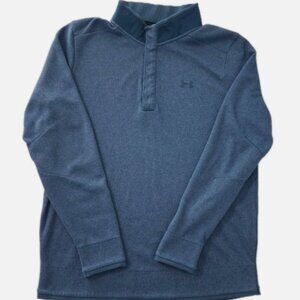 Under Armour Golf Men’s Size Large Quarter Snap Pullover Cold Gear (Loose Fit)
